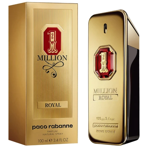 One Million Royal Rabanne Para Hombre 100 ml - frasco y presentación