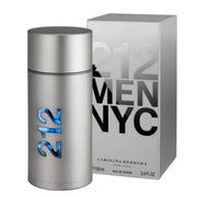 212 Men Carolina Herrera Para Hombre 100 ml - frasco y presentación