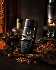 Asad Elixir Lattafa Para Hombre 100 ml - frasco y presentación