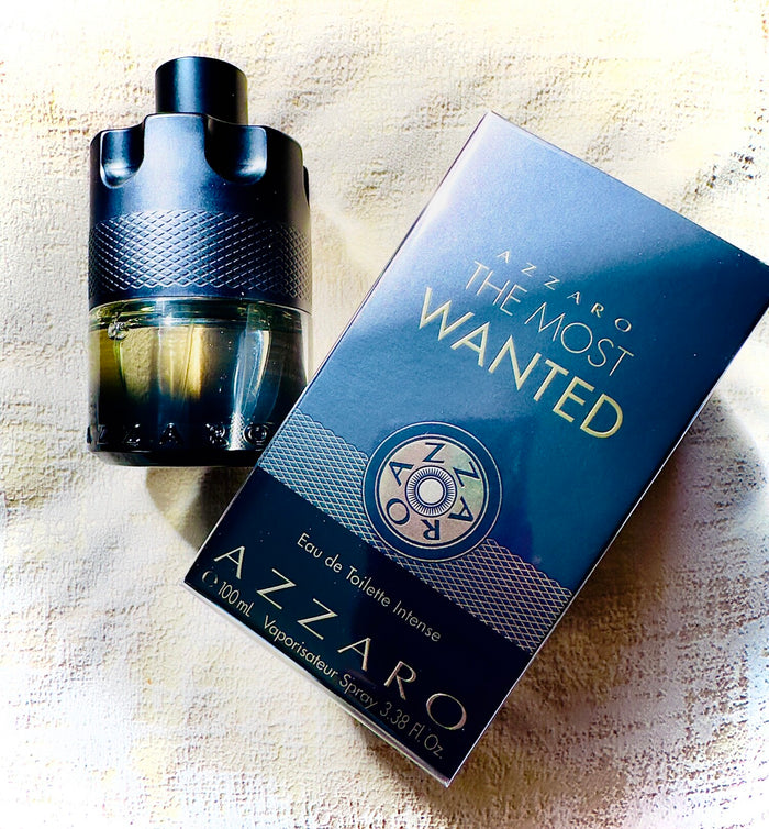 The Most Wanted Intense Azzaro para Hombres 100 ml - frasco y presentación