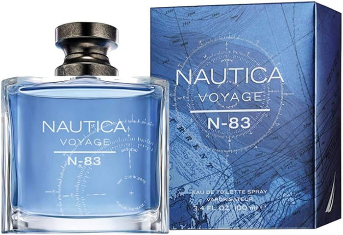 Nautica Voyage N-83 Para Hombre 100 ml - frasco y presentación