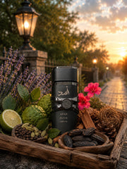 Asad Elixir Lattafa Para Hombre 100 ml - empaque del producto