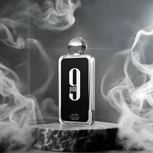9pm Afnan Para Hombre 100 ml - frasco y presentación