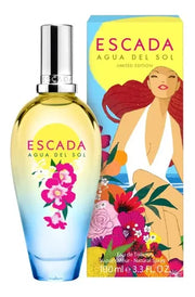 Agua del Sol Escada Para Mujer 100 ml - frasco y presentación