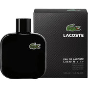 Lacoste L.12.12. Noir Para Hombre 100 ml - frasco y presentación