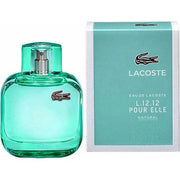 Lacoste L.12.12 Pour Elle Natural Para Mujer 90 ml - frasco y presentación