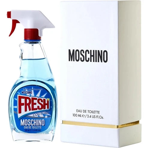Fresh Couture Moschino Para Mujer 100 ml - frasco y presentación