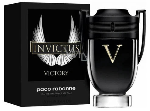 Invictus Victory Rabanne Para Hombre 100 ml - frasco y presentación