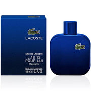 Lacoste Pour Homme L.12.12. Magnetic Para Hombre 100 ml - frasco y presentación