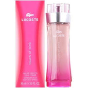 Lacoste Touch of Pink Para Mujer 90 ml - frasco y presentación
