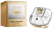 Lady Million Lucky Rabanne Para Mujer 80 ml - frasco y presentación