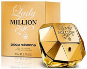 Lady Million Rabanne Para Mujer 80 ml - frasco y presentación