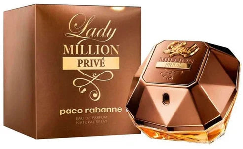 Lady Million Prive Rabanne Para Mujer 80 ml - frasco y presentación