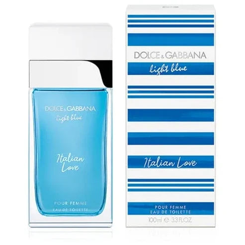 Light Blue Italian Love Dolce&Gabbana Para Mujer 100 ml - frasco y presentación