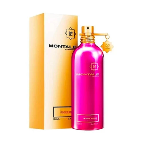 Roses Musk Montale Para Mujer 100 ml - frasco y presentación