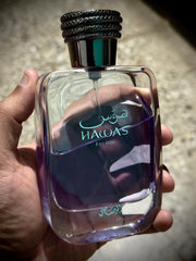 Hawas for Him Rasasi Para Hombre 100 ml - empaque del producto