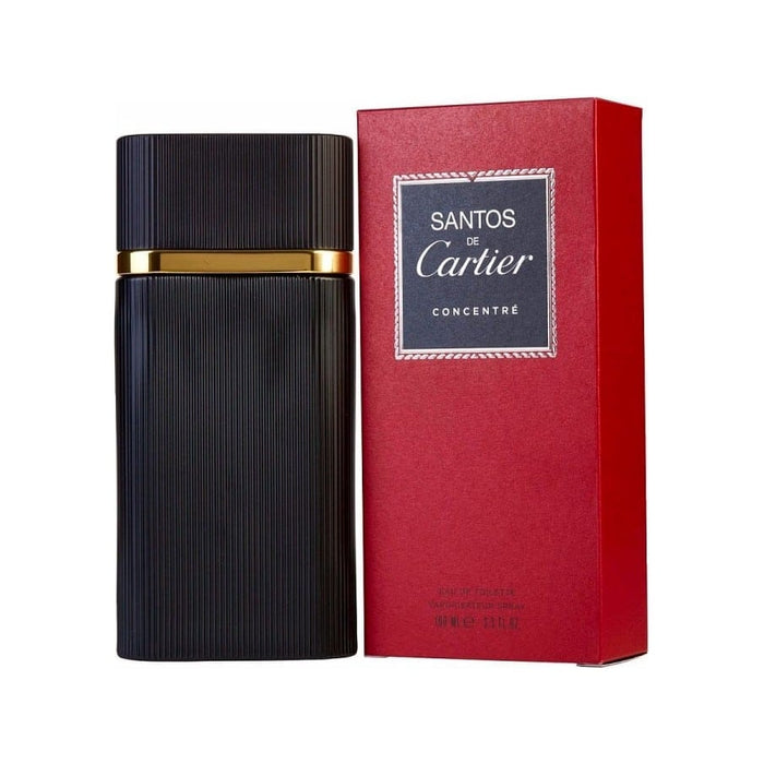 Santos Concentrée Cartier Para Hombre 100 ml - frasco y presentación
