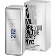 212 VIP Men Carolina Herrera Para Hombre 100 ml - frasco y presentación