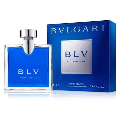 Bvlgari Blv Pour Homme Para Hombre 100 ml - frasco y presentación