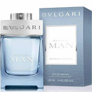 Bvlgari Man Glacial Essence Bvlgari Para Hombre 100 ml - frasco y presentación