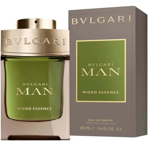 Bvlgari Man Wood Essence Bvlgari Para Hombre 100 ml - frasco y presentación