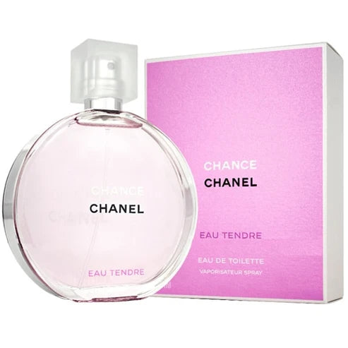 Chance Eau Tendre Chanel Para Mujer 100 ml - frasco y presentación