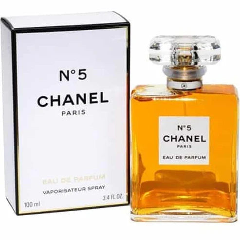 Chanel No 5 Eau de Parfum Chanel Para Mujer 100 ml - frasco y presentación