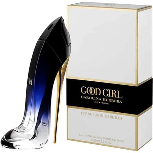 Good Girl Légère Carolina Herrera Para Mujer 80 ml - frasco y presentación