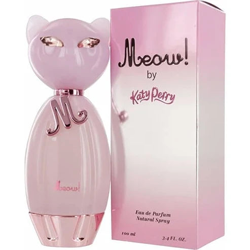 Meow Katy Perry Para Mujer 100 ml - frasco y presentación