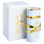Yara Moi Lattafa Para Mujer 100 ml - frasco y presentación
