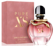 Pure XS For Her Rabanne Para Mujer 80 ml - frasco y presentación