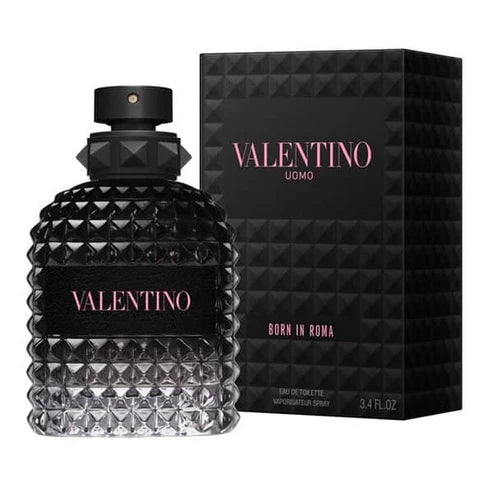 Valentino Uomo Born in Roma Valentino Para Hombre 100 ml - frasco y presentación