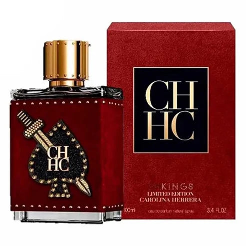 CH Kings Carolina Herrera Para Hombre 100 ml - frasco y presentación