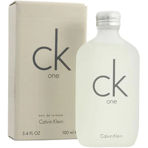 CK One Calvin Klein Unisex 100 ml - frasco y presentación
