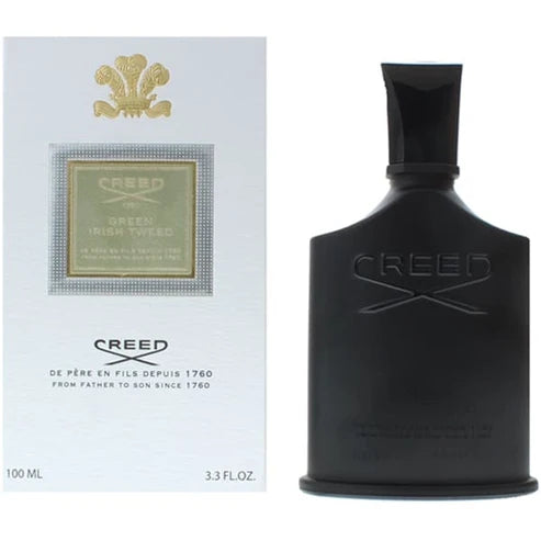 Creed Green Irish Tweed Para Hombre 100 ml - frasco y presentación