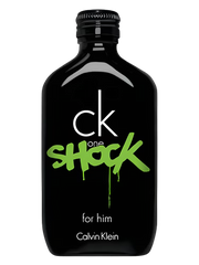 CK One Shock For Him Calvin Klein Para Hombre 100 ml - frasco y presentación