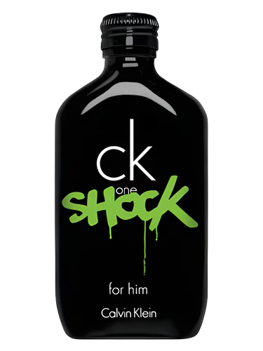 CK One Shock For Him Calvin Klein Para Hombre 100 ml - frasco y presentación