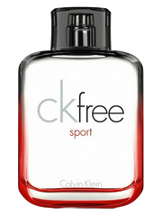 CK Free Sport Calvin Klein Para Hombre 100 ml - frasco y presentación