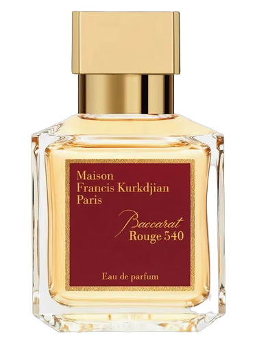 Baccarat Rouge 540 Maison Francis Kurkdjian Unisex 70 ml - frasco y presentación