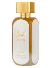 Hayaati Gold Elixir Lattafa Unisex 100 ml - empaque del producto