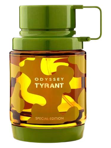 Odyssey Tyrant Armaf Para Hombre 100 ml - frasco y presentación