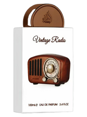 Vintage Radio Lattafa Unisex 100 ml - frasco y presentación