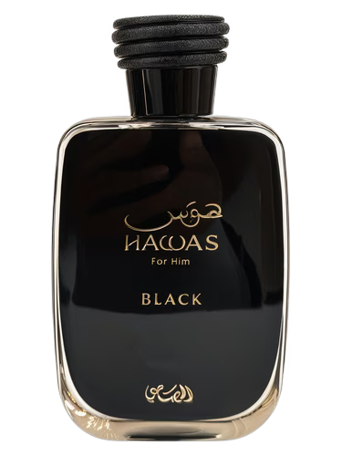 Hawas Black Rasasi Para Hombre 100 ml - vista principal