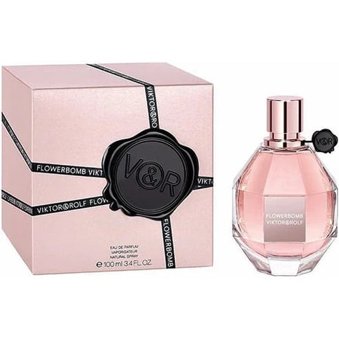 Flowerbomb Viktor&Rolf Para Mujer 90 ml - frasco y presentación