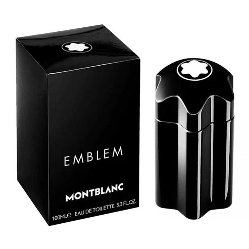 Emblem Montblanc Para Hombre 100 ml - frasco y presentación