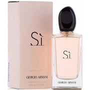 Si Giorgio Armani Para Mujer 100 ml - frasco y presentación