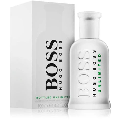 Boss Bottled Unlimited Hugo Boss Para Hombre 100 ml - frasco y presentación