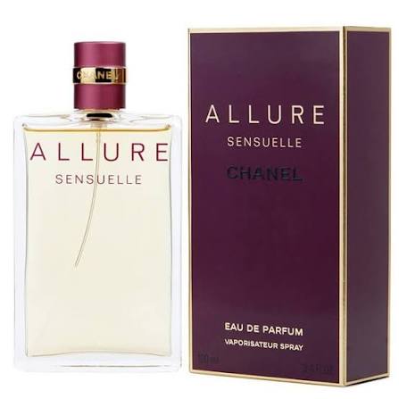 Allure Sensuelle Chanel Para Mujer 100 ml - frasco y presentación