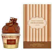 Choco Overdose Lattafa Para Mujer 75 ml - frasco y presentación