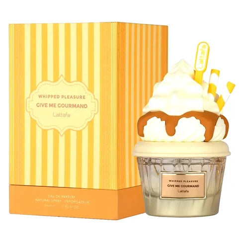 Whipped Pleasure Lattafa Para Mujer 75 ml - frasco y presentación